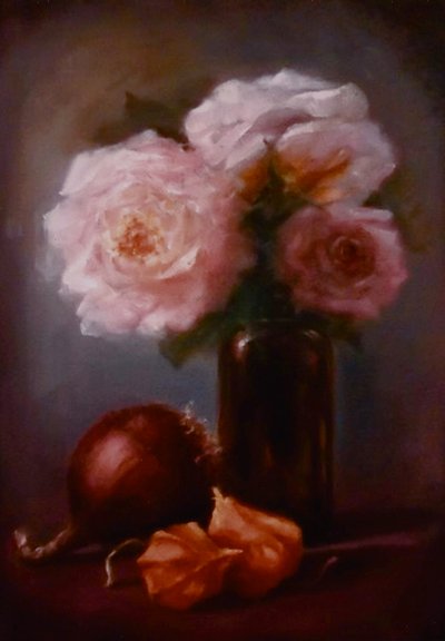 Pink and Gold by Lee Campbell